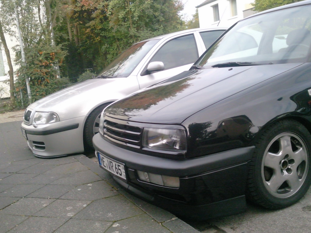 Der Octi mit dem Sommerspass Auto.<br />Ein Vento VR6