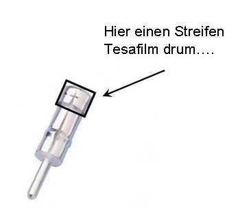 Ein Streifen Teasfilm drum....